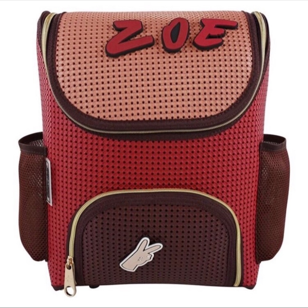 Kids Backpack - Red and Brown brand new